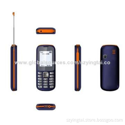 1.8-inch GSM Feature Bar Phones with Dual-SIM, Quad-band Frequency, BL-5C Battery